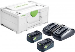 Festool 577708 SYS 18V 2x5,0/TCL 6 DUO Energy Set &pound;339.00